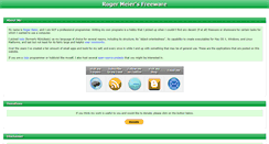Desktop Screenshot of freeware.the-meiers.org
