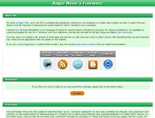 Tablet Screenshot of freeware.the-meiers.org